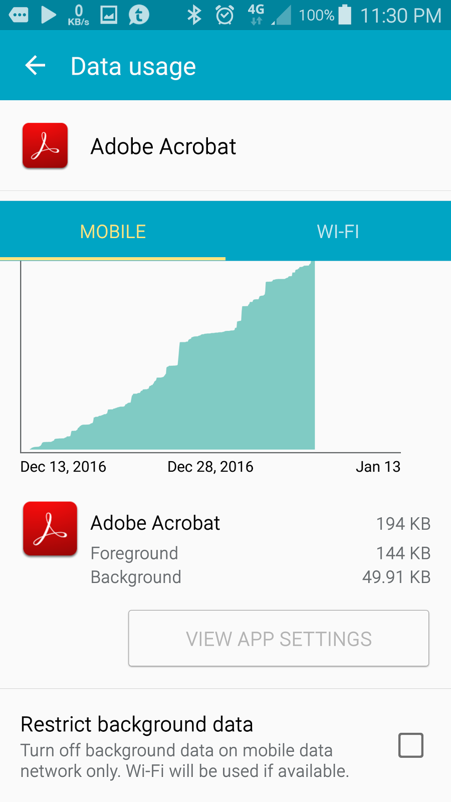 How to block background data of an app for Samsung Galaxy Note 4