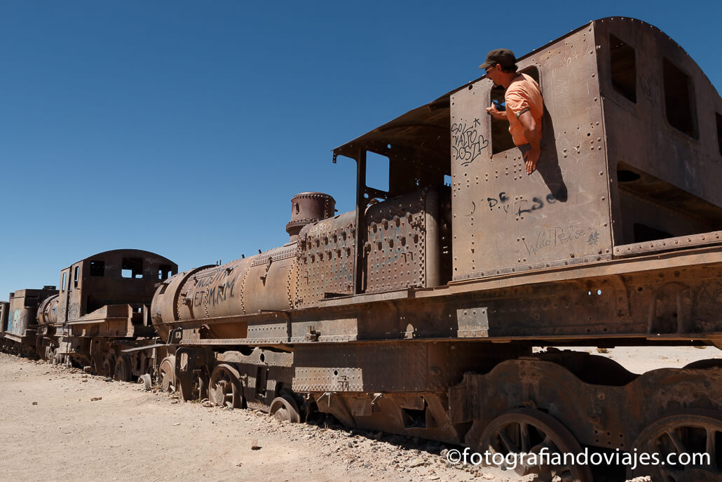 Cementerio trenes olvidados en Uyuni Cementerio trenes olvidados en Uyuni