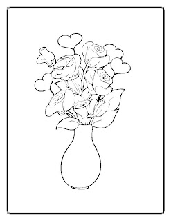 free coloring pages, flower coloring pages
