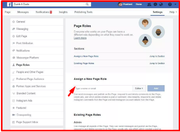 Make someone Admin On Facebook Page New 2019