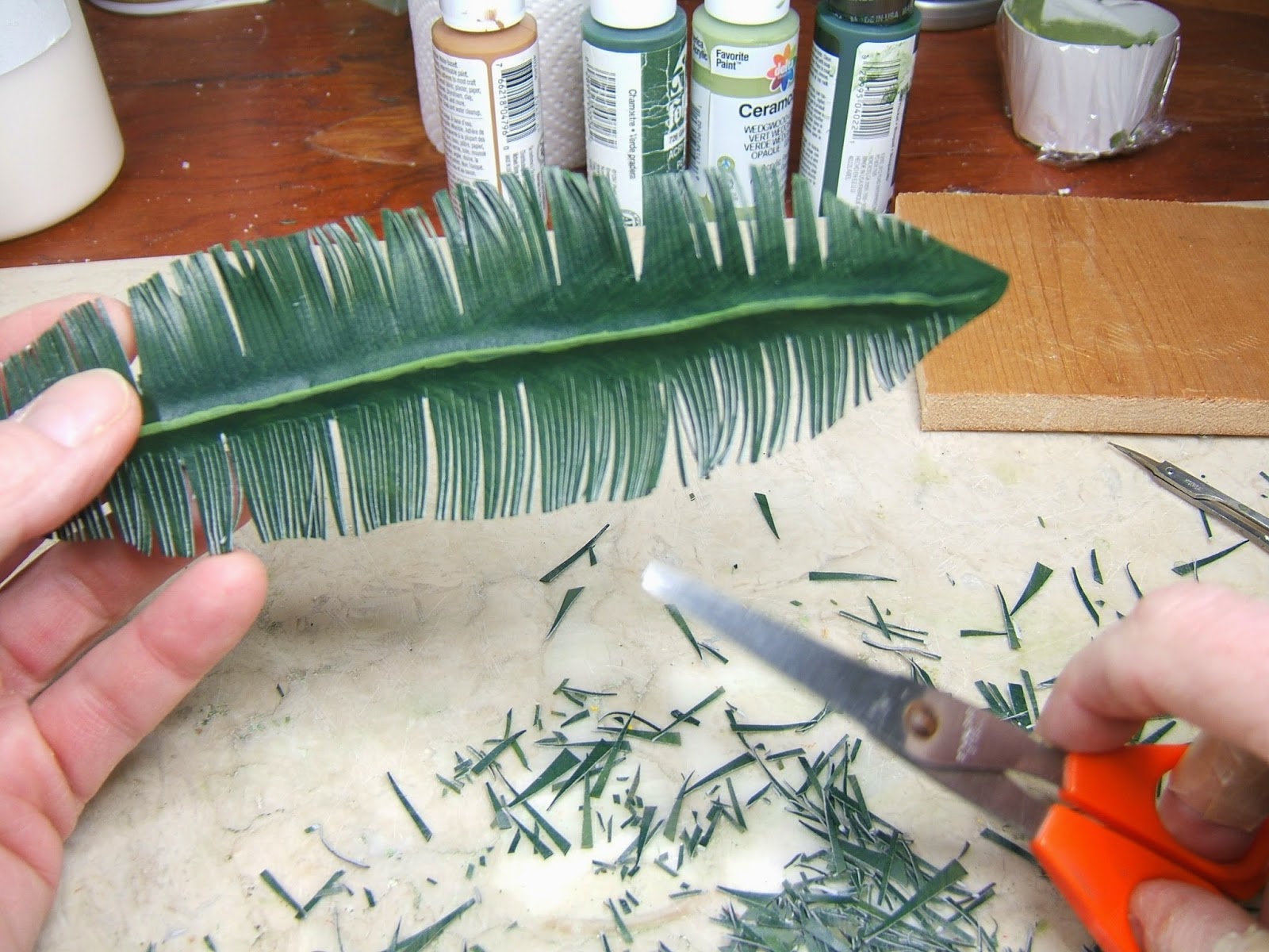 Blacknick Sculpture Making Miniature Trees Part Two