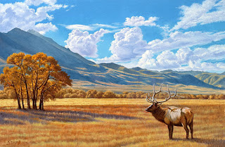 pinturas-realistas-ambientes-con-paisajes-y-animales escenas-paisajes-animales