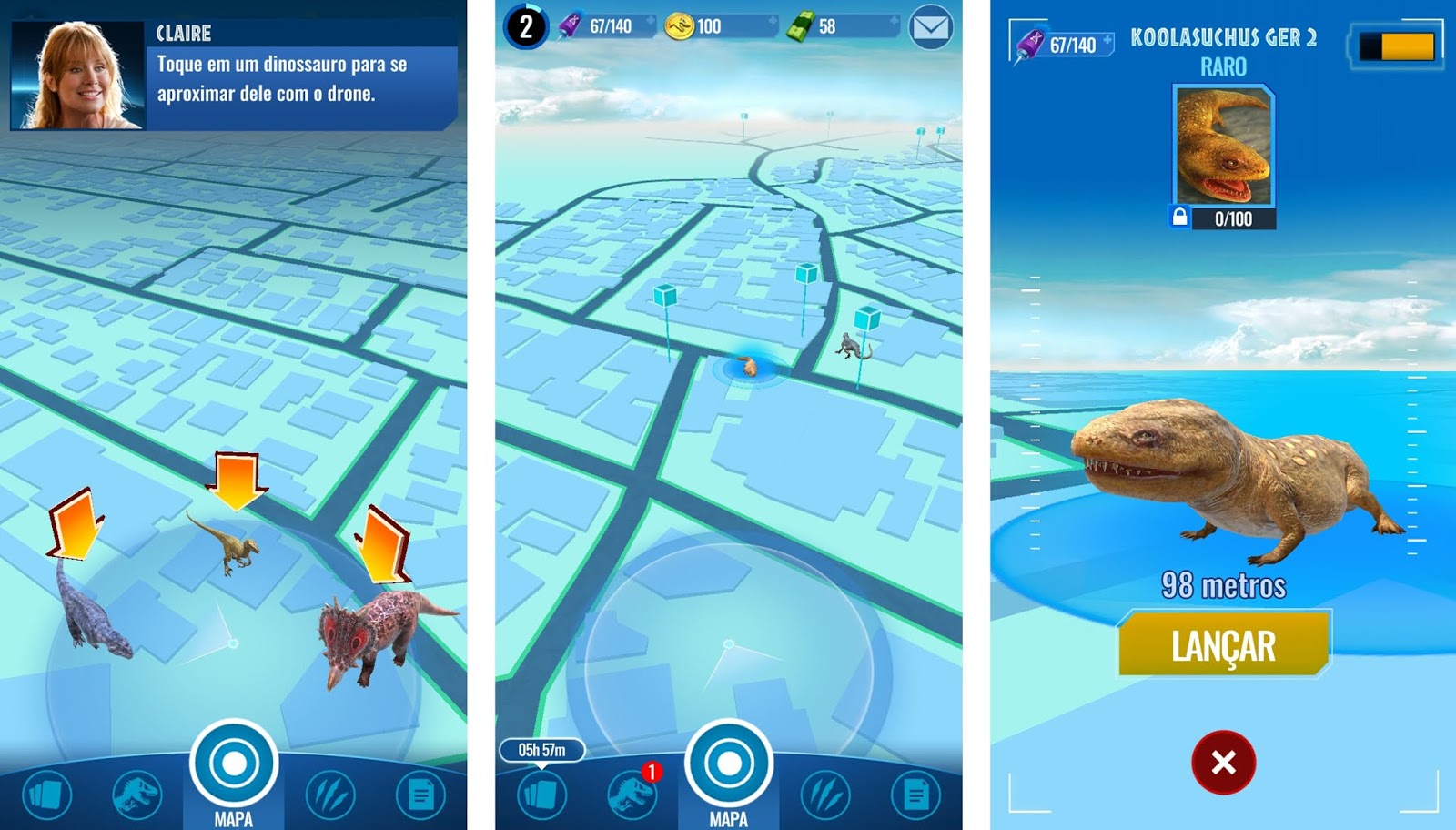 Jurassic Park ganha jogo para celular no estilo Pokémon Go