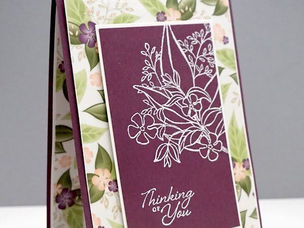 Thinking of You | Beautiful Card using products from the Floral Romance Suite