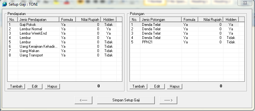 Contoh Rumus Solution Payroll Perhitungan Denda Telat Solution Support