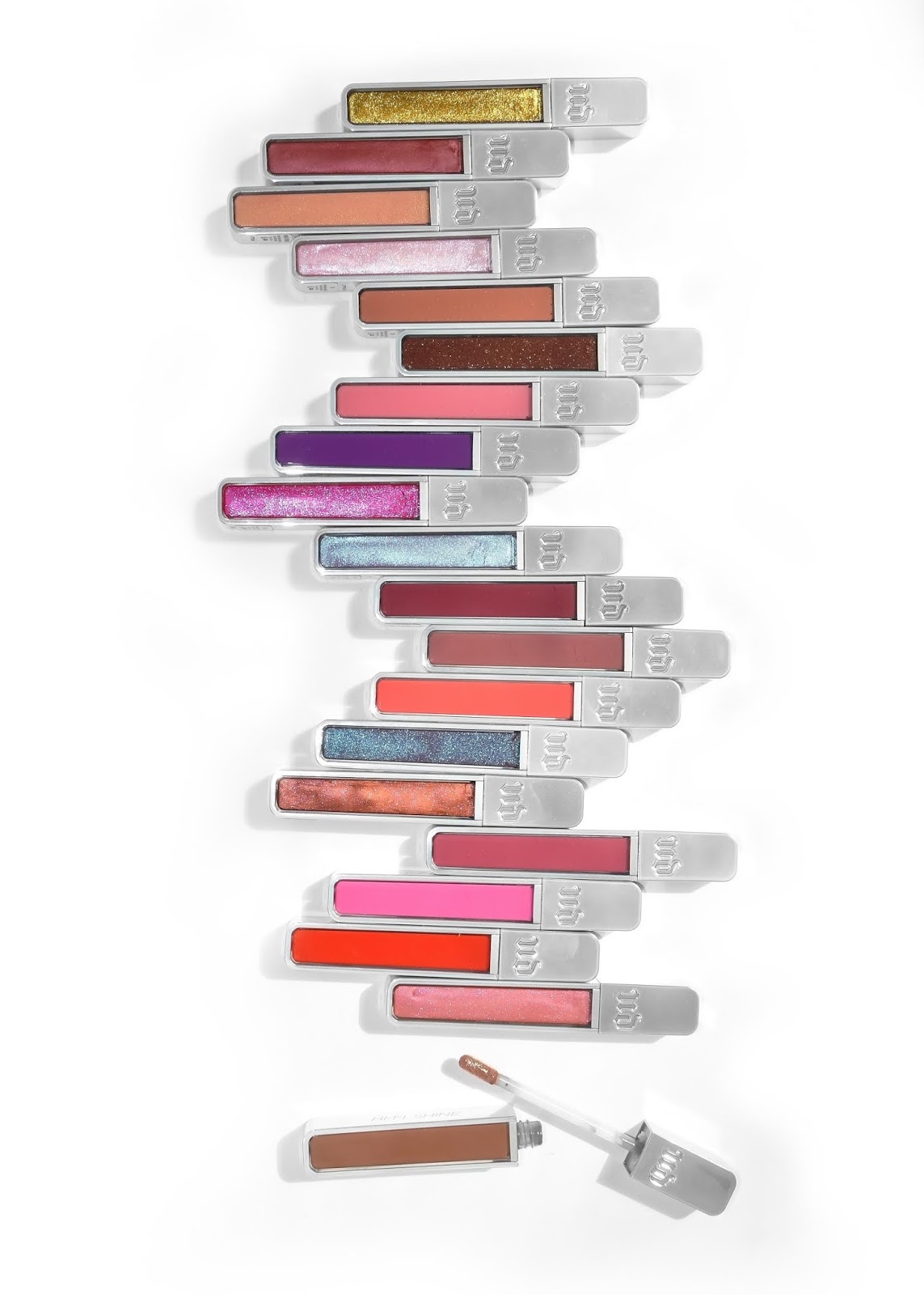 Urban Decay Hi-Fi Shine Ultra Cushion Lipgloss review and swatches