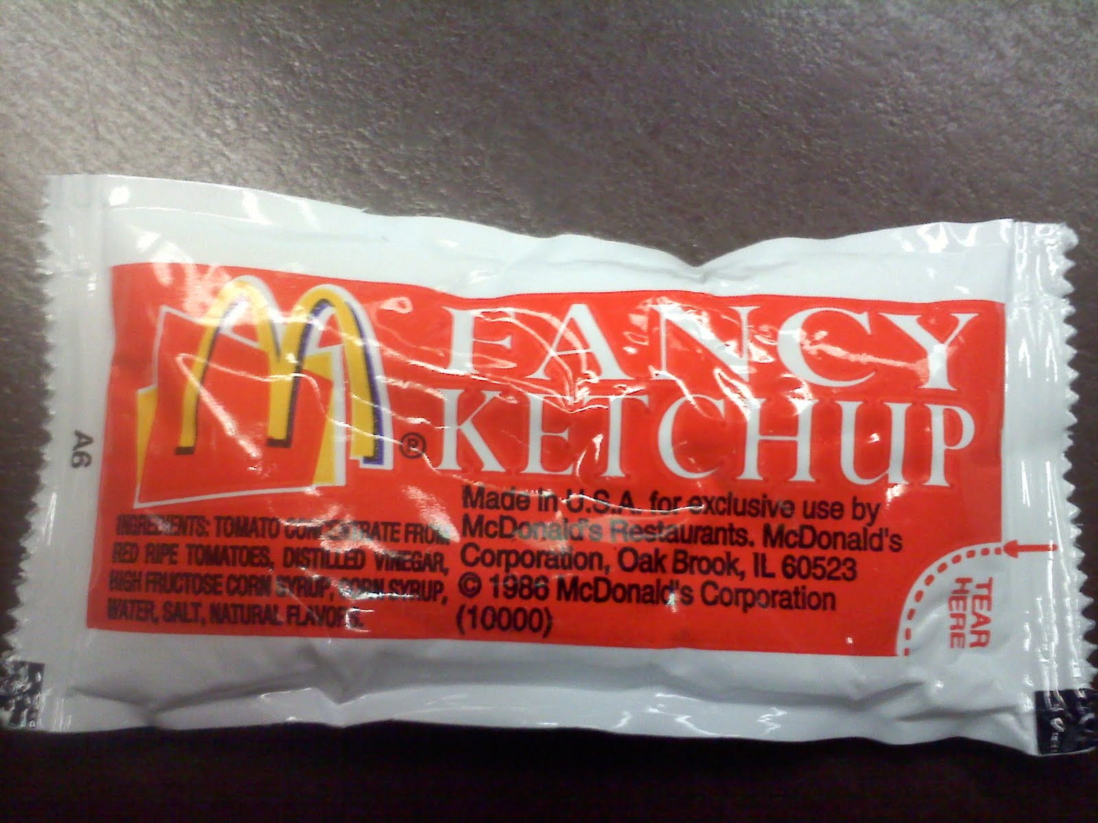 Musings of a Social Chameleon Fancy Ketchup