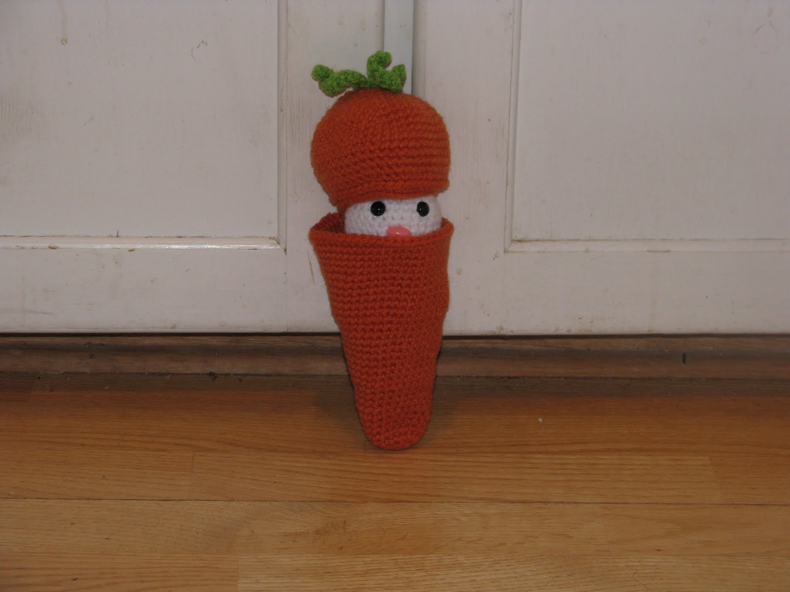 Craft Attic Resources Crochet Bunny with Carrot House
