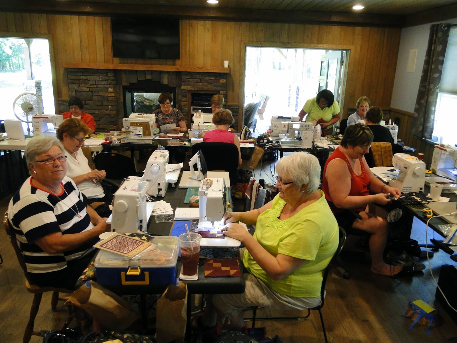 Heartspun Quilts Pam Buda Patchwork Garden Quilt Shop Visit