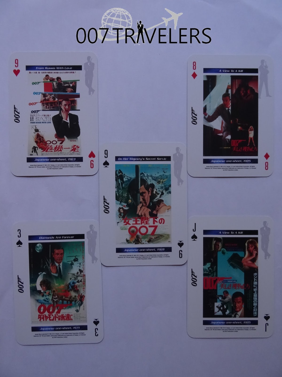 007 Item James Bond 007 playing cards 007 Blog