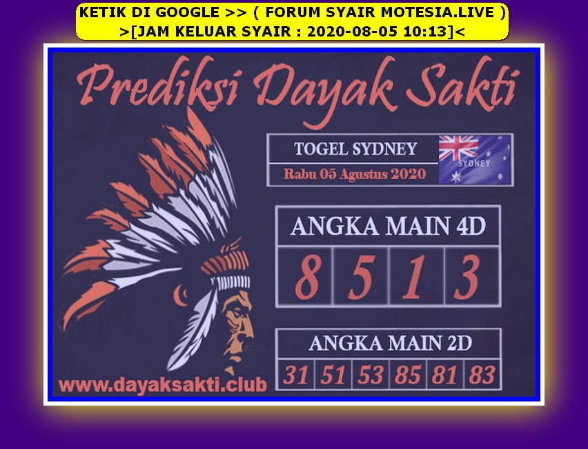 PREDIKSI SYDNEY COJEEL