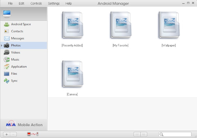 برنامج مجاني لمزامنة الملفات وإدارة الأندرويد من الكمبيوتر لاسلكياً بالواي فاي Android Manager WiFi 2.1