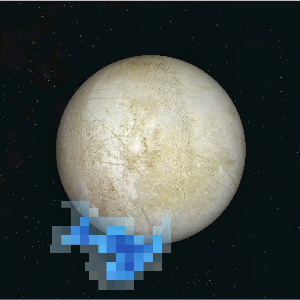 Ministry of Space Exploration Water Vapor from Europa