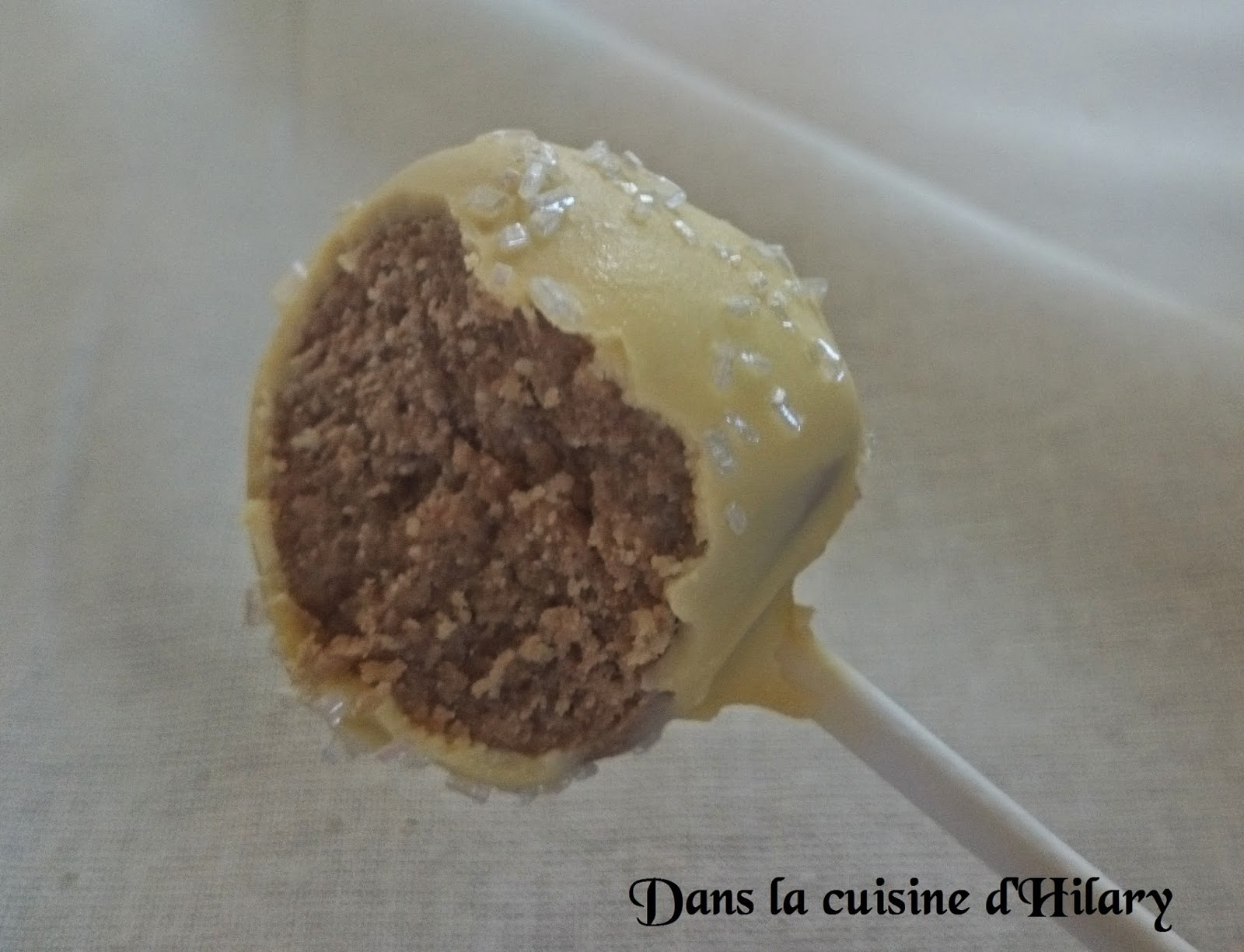 Cake-pop spéculoos-orange Cake-pop spéculoos-orange