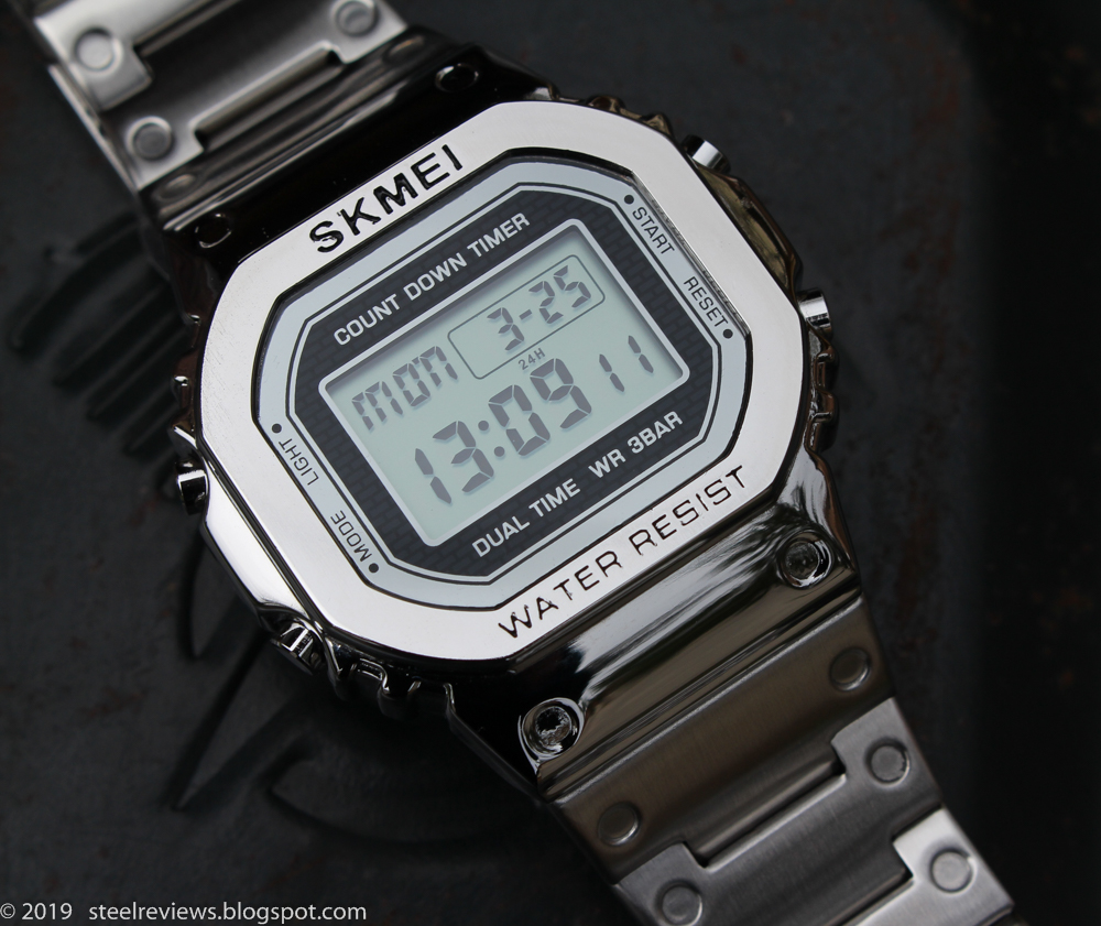 Steel Reviews: Review: SKMEI 1456 "G-SHOCK Full Metal 5000" watch