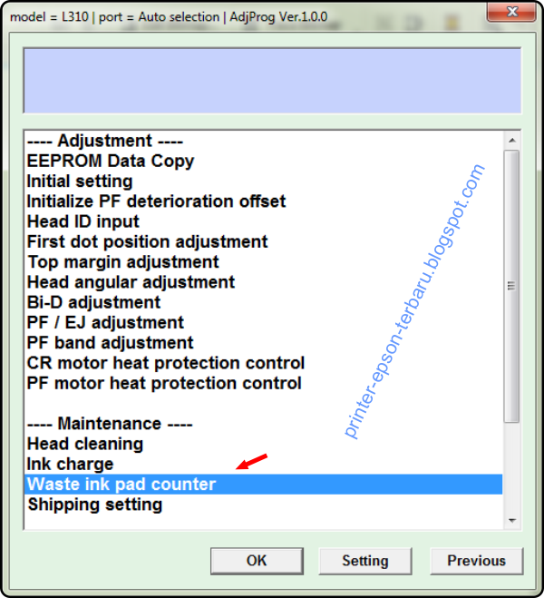 download resetter epson l310 download resetter epson l310