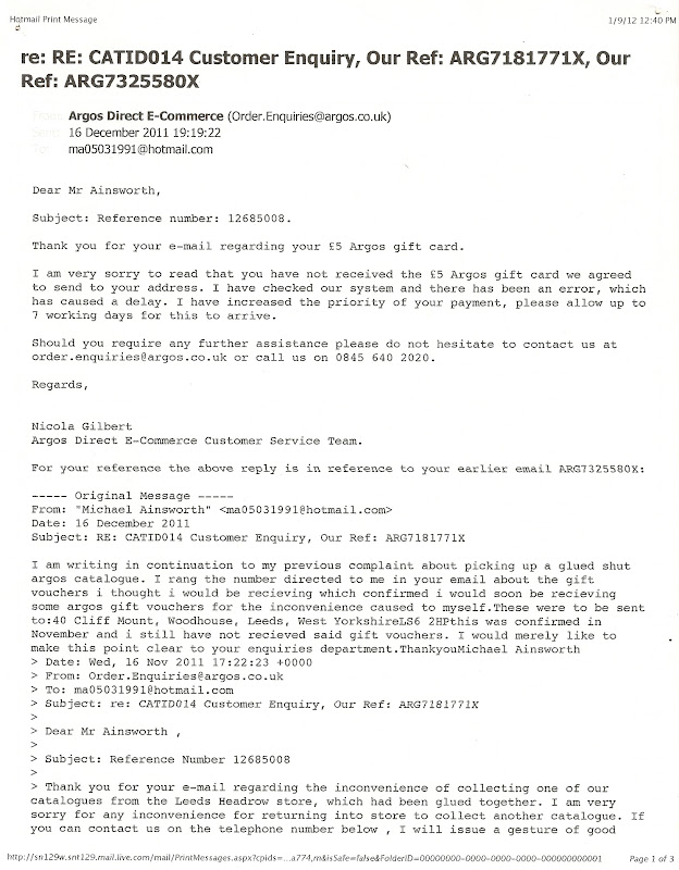 M D AINSWORTH 20 ARGOS CATALOGUES, MODIFIED, THEN PLACED BACK IN ARGOS