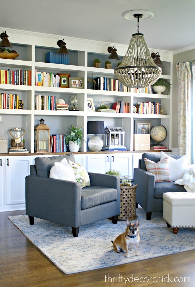 The Library Is Complete! (for Real This Time) | Thrifty Decor Chick