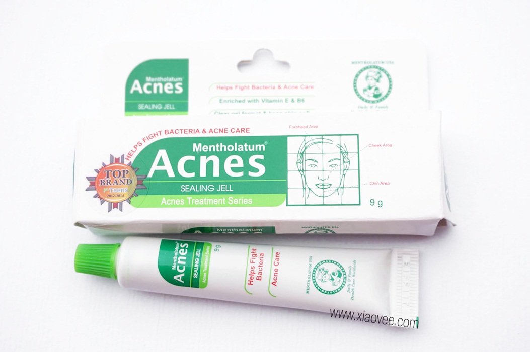 Xiao Vee Indonesian Beauty Blogger Acnes Sealing Jell Review
