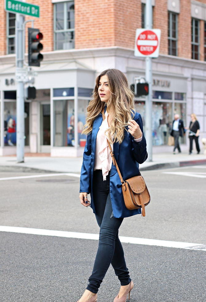 Statement Skinny Jeans Studs and Sapphires