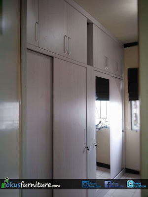 Lemari kamar utama apartemen kelapa gading Lemari kamar utama apartemen kelapa gading