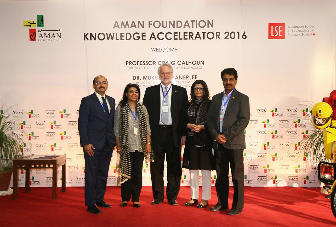 Aman Foundation Hosts Directors of the London School of Economics and Political