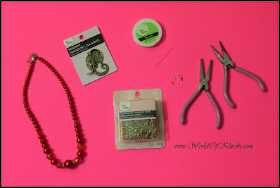 How To Make Ganesha Necklace | DIY