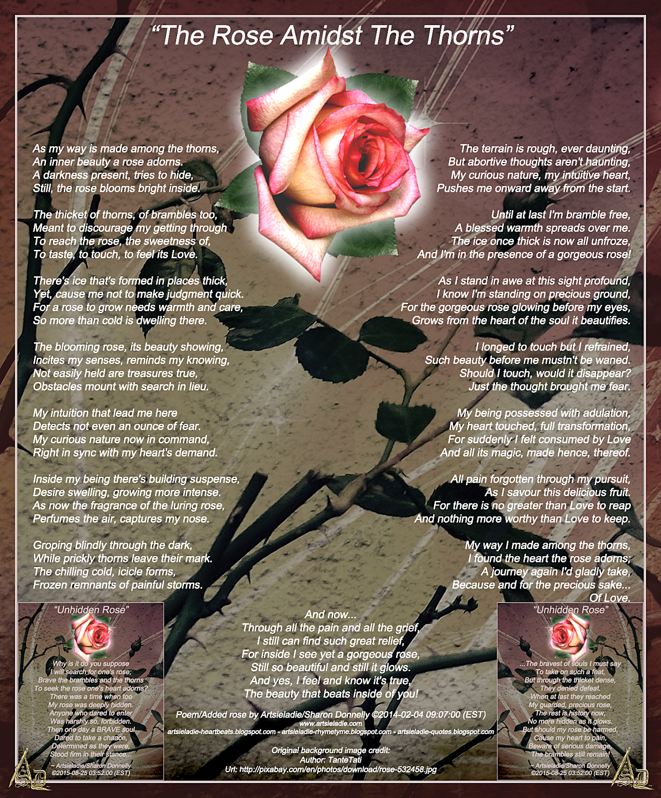 ArtsieladieRhymetyme RoseAmidstThorns