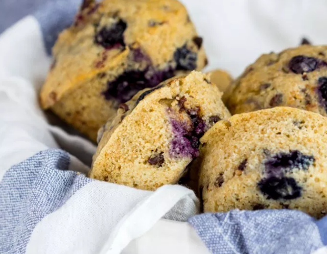 Blueberry Chocolate Chip Muffins
