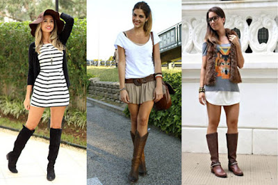 Moda Verão: Botas