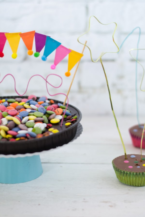 Adornos topper tarta diy