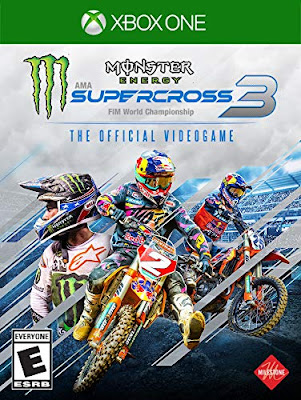 Monster Energy Supercross 3 Official Video Game Cover Xbox One