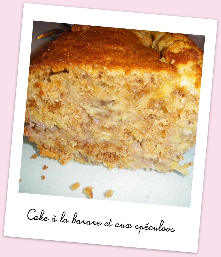 Cuisine et cetera ! Cake à la banane et au spéculoos (tour 222)