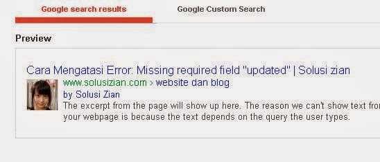 Missing required fields. Missing required fields