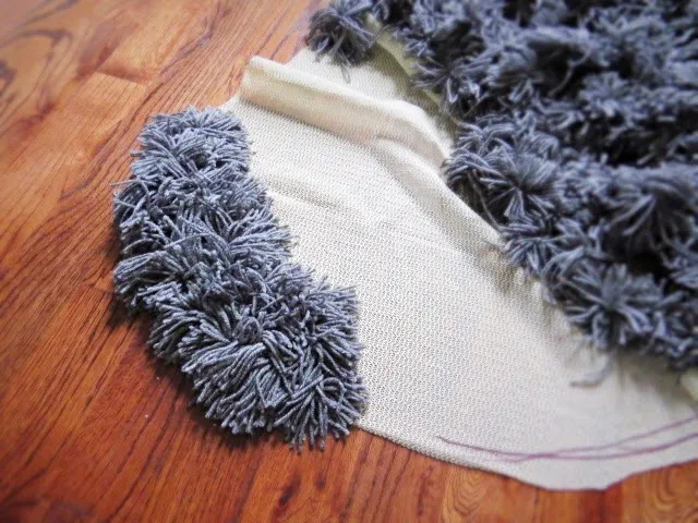 diy yarn rug non-slip mat carpet