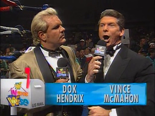 WWF / WWE - In Your House 1 - Commentators for the evening were Vince McMahon and Doc Hendrix