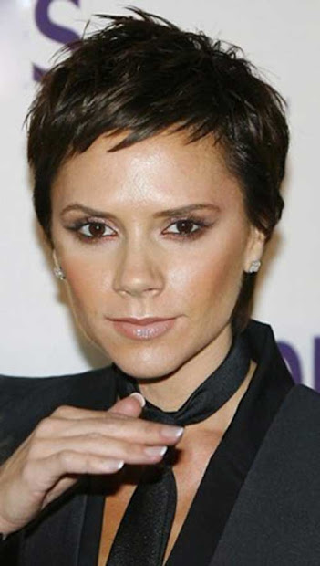 victoria beckham pixie cut styles