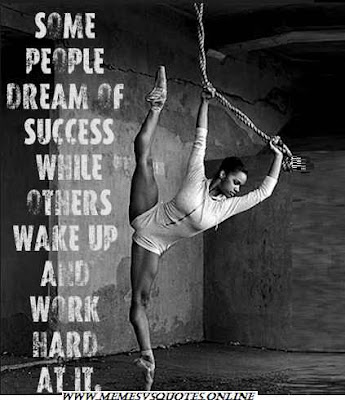 Dance Quotes Work hard