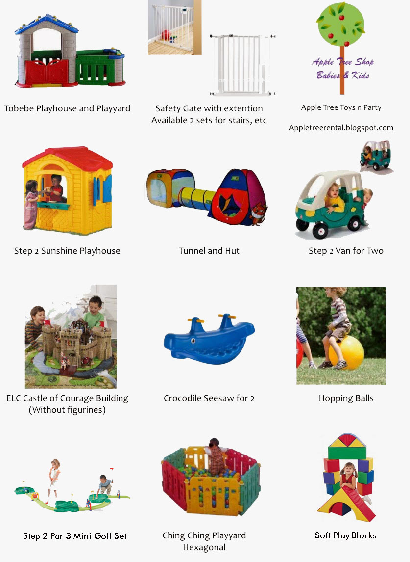 Sewa Mainan dan Kids Corner Jakarta: Product