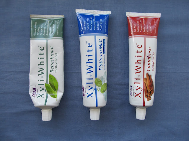 Зубні пасти Xyli-White: м'ятна, з содою, з корицею