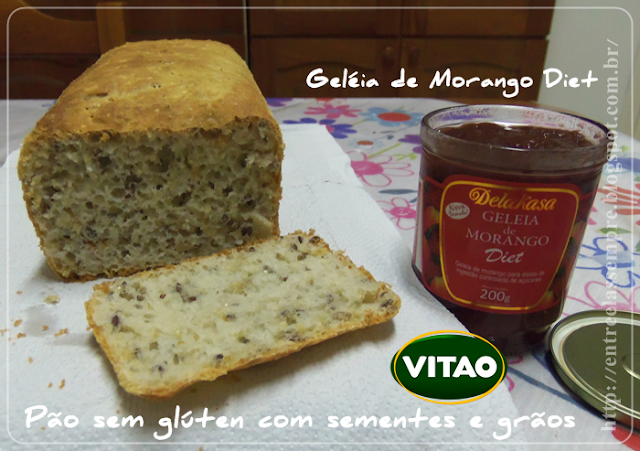 Pão com geleia