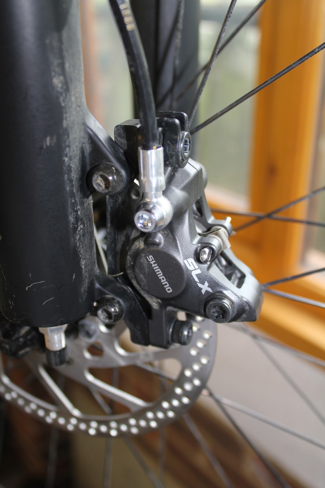 loosen shimano disc brakes