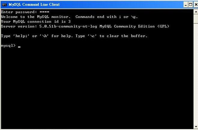 一些平鋪直敘技術相關文: MySQL Command Line Client環境指令