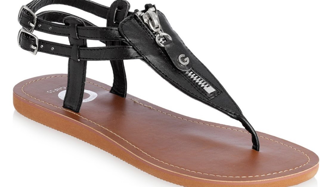 black strappy thong sandals