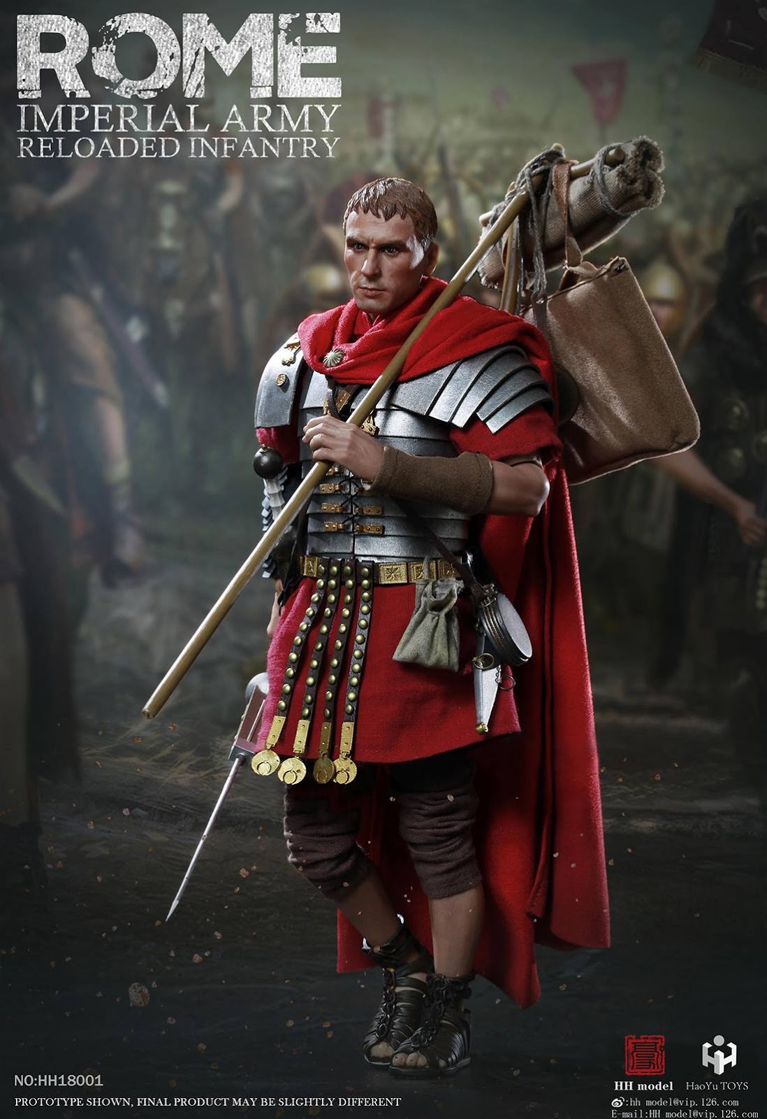 toyhaven Check out HH Model 1/6th scale Imperial Roman Army 12inch