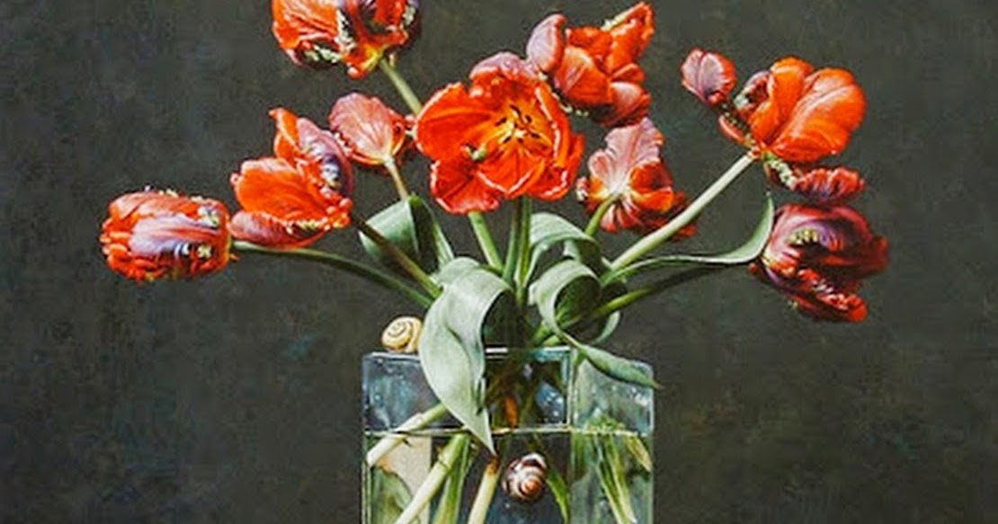 EL ARTE Y ACTIVIDAD CULTURAL: Bodegones de Flores para Pintar al Óleo