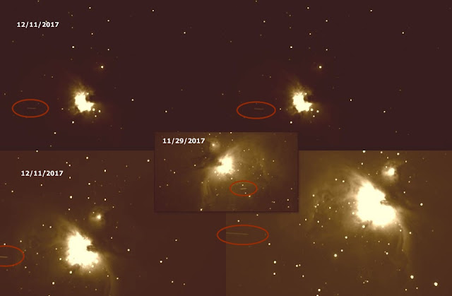 UFO News ~ Giant Interstellar Alien Craft Near Orion Nebula Shows Up AGAIN plus MORE Interstellar%2Balien%2Bcraft%2Borion%2Bnebula