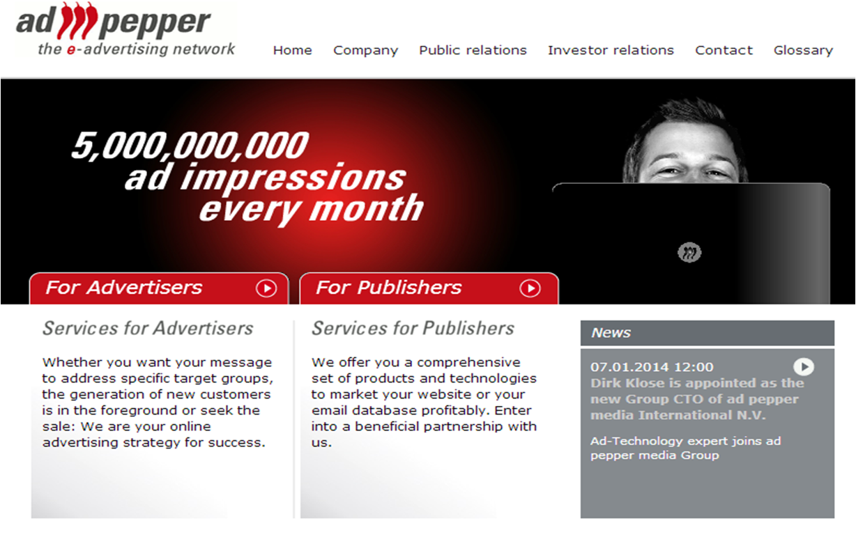 adpepper-best cpm network for weblogs and websites