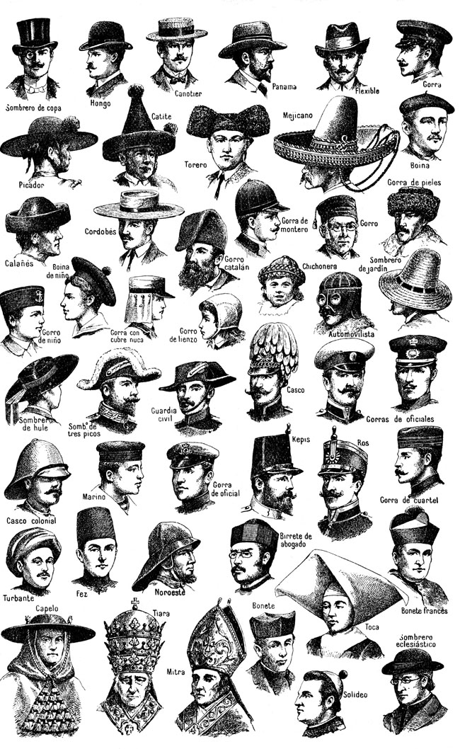 Telecanter's Receding Rules Paper Festival Hats