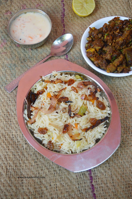 Malabar Ghee Rice Recipe | Nei Choru